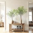 thumbnail image 7 of Scidweet Greenery Stems Fake Plants, 4 Pcs 43.3" Artificial Nandina Faux Plants for Indoor Vase Spring Summer Office Table Home Room Decor, 7 of 7