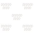 thumbnail image 2 of ZLight 10pcs Ear Clip Converters Earring Accessories Screw/Lever Non-Pierced Handmade with Loop Plastic Pads Findings Type18 5Set, 2 of 6