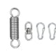 thumbnail image 4 of Hamaca de 500 LB, columpio para silla, Kit colgante de material acero inoxidable resistente mosquetones para columpios de porche, columpios, hamacas, sil 4 piezas, 4 of 8