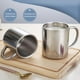 thumbnail image 4 of Taza de acero inoxidable 300ml Bebida al aire libre Taza de té Camping Drinkware Café Sywqhk Para Estrenar, 4 of 5