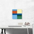 thumbnail image 2 of ARTCANVAS Mid-Century Modern Opposites Attract Canvas Art Print - Size: 12" x 12" (1.50" Deep), 2 of 9