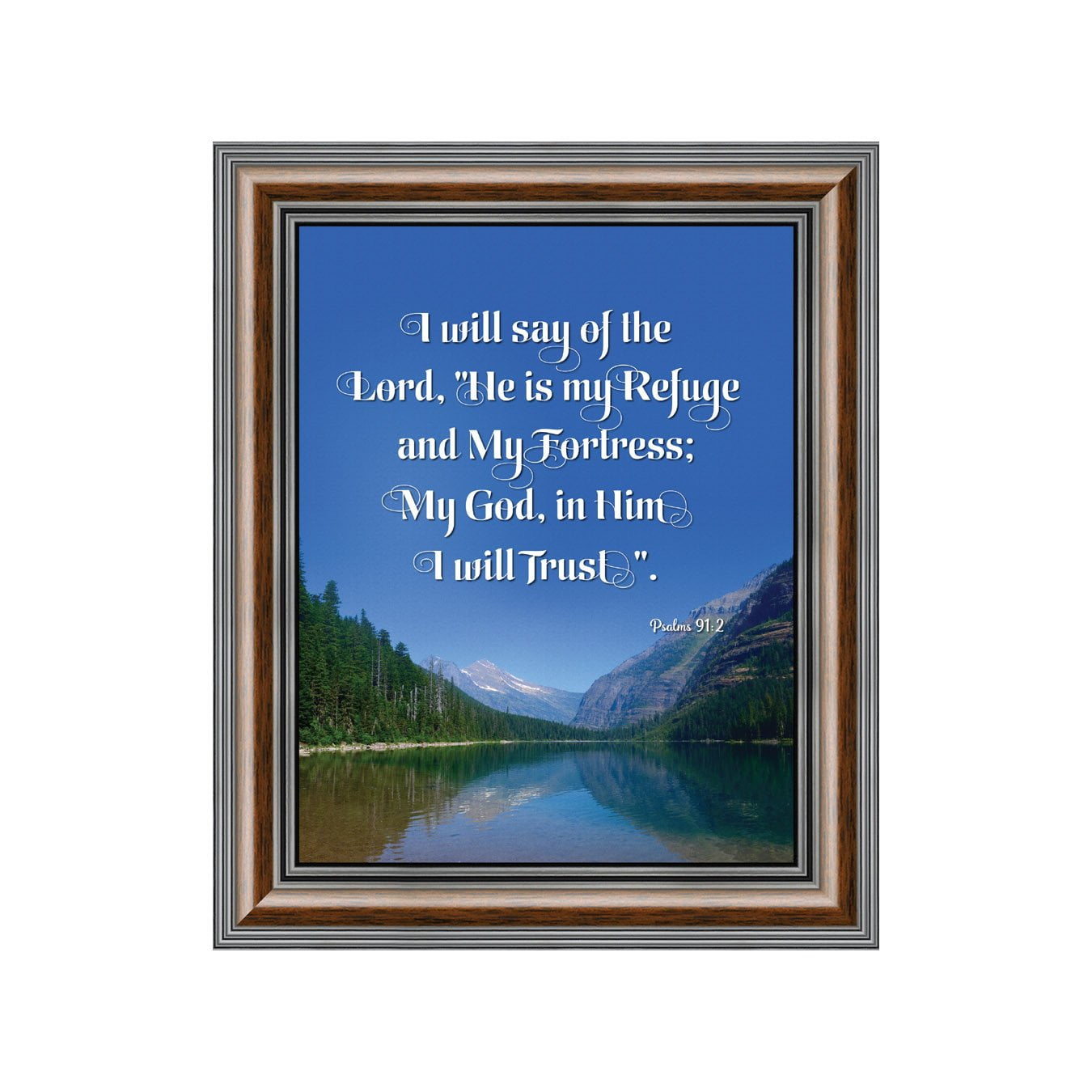 In Him I Trust, Gifts with Scripture from Psalm 91, Christian Picture