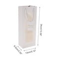 thumbnail image 3 of Unique Bargains Simple Design Gift Bags 4 Pcs for Various Occasions White, 3 of 5