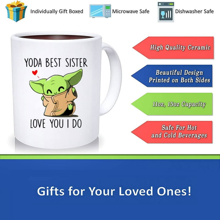 Yoda Best Mom Mug, Love You I Do Mug, Mothers Day Gift, Gift for
