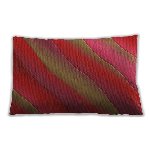 Ahgly Company Indoor Rectangular Contemporary Lumbar Throw Pillow, 13 inch by 19 inch