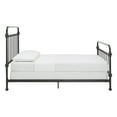 Weston Home Nottingham Metal Queen Bed, Antique Black