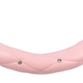 thumbnail image 4 of SPRING Car Pink Red Steering Wheel Cover 37-38Cm Bling Protector With Rhinestone Steering Wheel Case Decoration Interior Accessories, 4 of 9