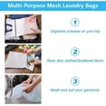 thumbnail image 4 of Rirool Mesh Laundry Bags - 6 Pack Reusable Zipper Wash Bags for Lingerie, Socks & Delicates, Travel Laundry Organization Set with 3 Large (16"x19") & 3 Medium (12"x15") Bags, 4 of 8