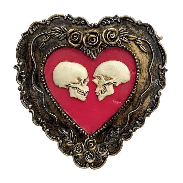 Naiovety Engraved Love Statue Resin Ornament for Decorations Christmas Decoración del hogar