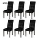 thumbnail image 3 of Wosthever Funda Polar para silla de comedor, cocina, aplicaciones amplias, moderna y elegante, 6 pack/lote Decoración del hogar, 3 of 6
