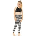 thumbnail image 2 of Stretch Is Comfort Girl's Oh so Soft Print Leggings | Child  Size 4 - 14, 2 of 6