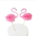 thumbnail image 4 of Paquete de 12 Adornos para Cupcakes con Flamencos en 3D, 4 of 8