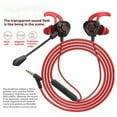 thumbnail image 4 of Latrodar 3.5 Mm In-ear Gaming Headset Headset Noise Cancelling Sturdy bile Phones Etc. Red Black 5x3.2 Inch Home Decor, 4 of 5