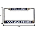 thumbnail image 4 of Washington Basketball Wizards Chrome Metal License Plate Frame Holder, 4 of 6