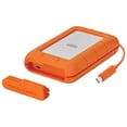 thumbnail image 2 of Disque dur externe portable LaCie Rugged 2 To USB-C pour PC / Mac (STFS2000800) - Orange, 2 of 4