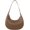 Brown, variant on PU Leather Crescent Shoulder Bag for Women Y2k Designer Tote Bags Handbag Purse Casual Dumpling Underarm Satchel