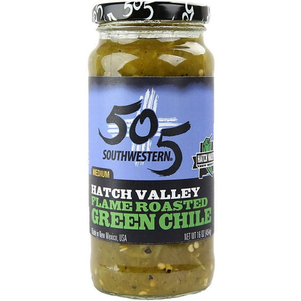6 Pack 505 Southwestern Hatch Valley Flame Roasted Green Chile 16 Oz Walmart Com Walmart Com