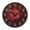 Red Rose Arrangements, variant on Voice Activated Clock with Glow Light 12 Inch Large Silent Wall Clock Battery Operated for Home Decor Red Rose Arrangements