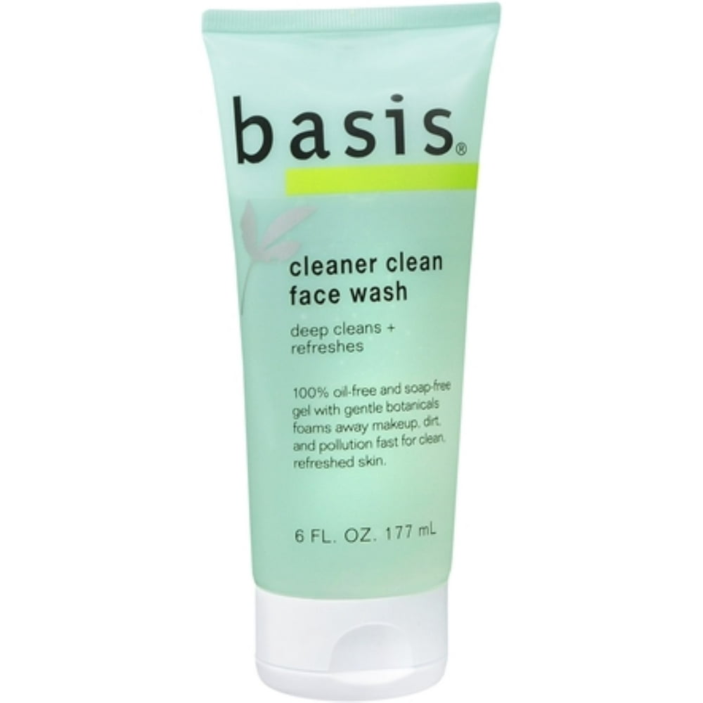Basis Face Wash Cleaner Clean 6 oz (Pack of 6)