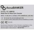thumbnail image 6 of AccuBANKER AB510 Coin Sorter & Counter, Coin Roller and Wrapper Machine. Retail Grade. Designed & Engineered in the USA. CE Certified - Thermal Printer Included, 6 of 9