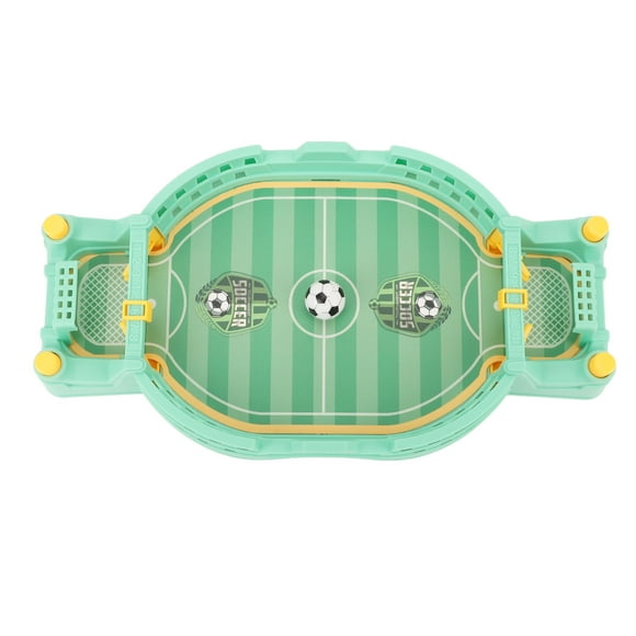 Mini Football Game, Soccer Table Game for Indoor Interactive Play with Family and Friends, Manual Scoring Soccer Games Pinball Toy for Two Players, 9.1x4.9x1.2in