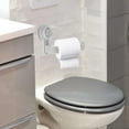 thumbnail image 2 of Miangastore Bathroom Roll Paper Hanger Sucker Toilet Paper Rack Kitchen Tissue Holder, 2 of 9