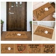 thumbnail image 4 of Giyblacko Carpet Door Mats Baseball Copywriting Floor Mat Polyester Door Mat Holiday Home Decor Mat, 4 of 5