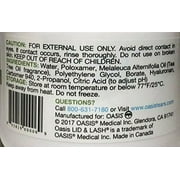 Oasis LID & LASH + Tea Tree Oil Eyelid & Lash Cleansing Wipes (60ct)