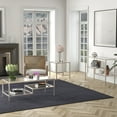 thumbnail image 5 of Evelyn&Zoe Lovett 45" Wide Rectangular Coffee Table in Satin Nickel, 5 of 5