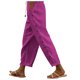 thumbnail image 1 of Pantalones holgados con cintura elástica y hebilla lateral de color liso para mujer - Pantalones informales de poliéster con bolsillos traseros, tallas S-XXL, 1 of 8