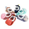 thumbnail image 4 of Toddler Baby Boys Girls Winter Warm Cartoon Crib Shoes Indoor Slipper Socks, 4 of 4