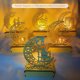 thumbnail image 3 of Eid Ramadan Nigh Lights Luz de luna de madera Ramadan Eid Mubarak yeacher Luces nocturnas, 3 of 7