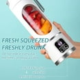 thumbnail image 3 of Portable Fruit Juicer, Digital Display Juicer-Smart LED Display for Shakes and Smoothies Juicer Cup, 3 of 9