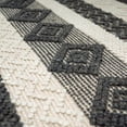 thumbnail image 7 of Hauteloom Carrsville Wool Hallway, Kitchen Runner Rug - Bohemian/Global - Black, White - 2'6" x 8', 7 of 7