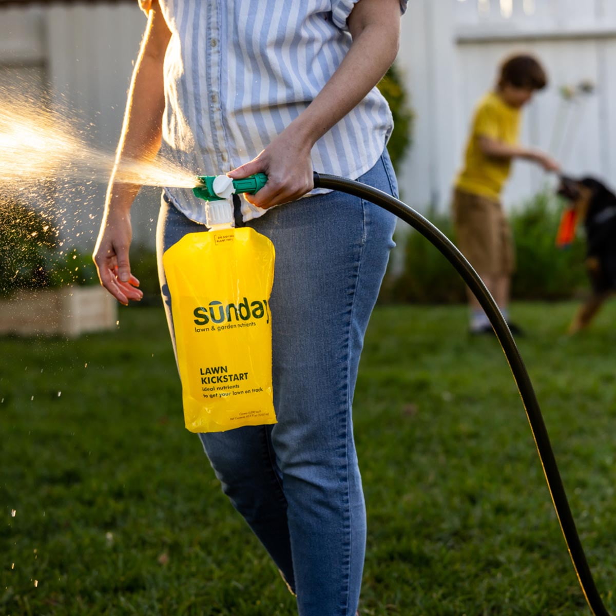 Sunday New Homeowner Kit: Lawn Kickstart + Weed Warrior + Bug Doom – 5,000 sq. ft.