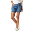 thumbnail image 1 of Levi Strauss Signature.™ Women’s Mid-Rise 5" Shorts, 1 of 5