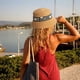 thumbnail image 5 of 56-58 cm sombrero circunferencia sombrilla sombrero de paja mujer verano sombrero de pescador de paja sombrero para el sol, 5 of 5