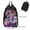 11, variant on New cartoon anime 3D cool Neon Demon Squad printed backpack, large capacity, lightweight and durable student campus sports backpack