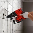 thumbnail image 4 of Red Cordless Rotary Hammer Drill 21V Brushless for Dewalt 20V Max Battery, 4-in-1 Rotary Hammer with Safety Clutch, 800W Equivalent for Concrete/Masonry/Wood/Metal, 5 Drills & Gloves Included, 4 of 19