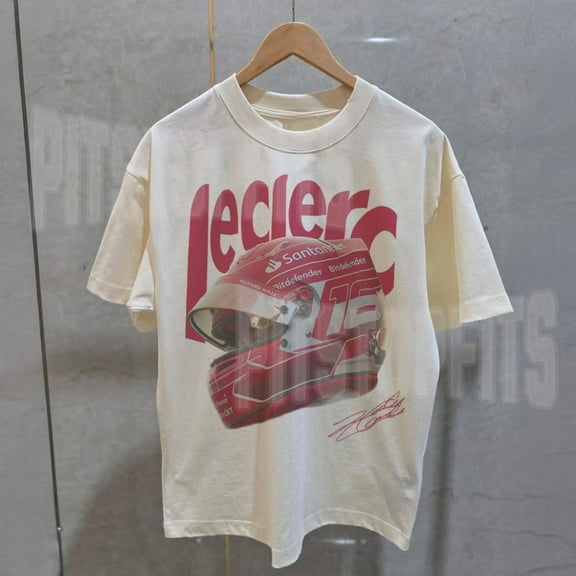 Charles Leclerc Vintage Graphic Comfort Colors T-shirt, LEC16 F1, Formula 1 T-shirt