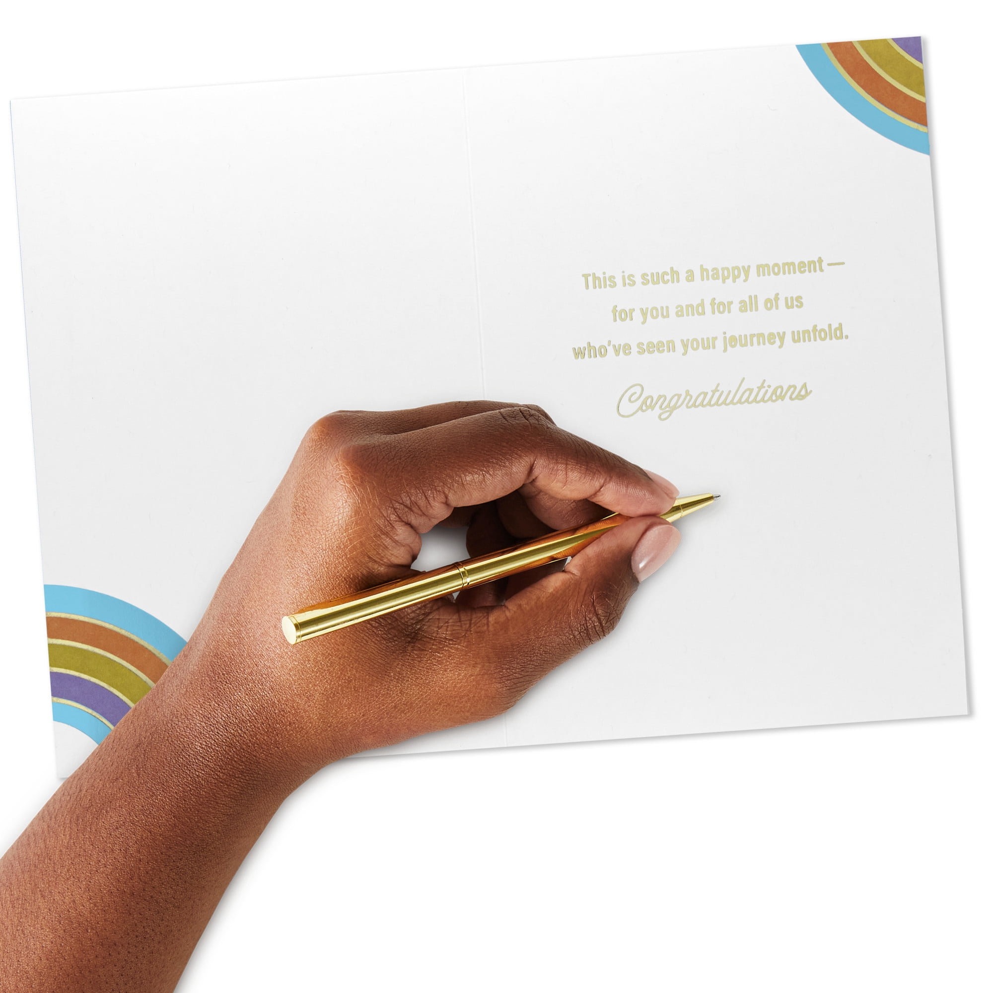 Hallmark Congratulations Card (Smiling Along With You)