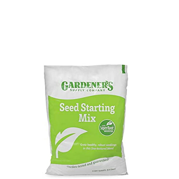 Gardeners Supply Company Superroot Booster Seed Starter Mix Promotes