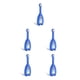 thumbnail image 2 of Injueey cepillo de de silicona de mano en forma de u boquilla para niños enteros de doble cara limpieza infantil ancha suministros Azul 5piezas, 2 of 6