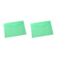 thumbnail image 2 of Injueey 10 Uds PP organizador de almacenamiento portátil transparente para carpetas organizador para documentos soporte transparente verde 18 verde transparente 18 A4 2Conjunto, 2 of 6