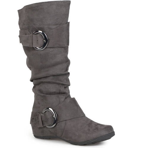 womens slouch mid calf boots