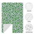 thumbnail image 4 of Car Seat Cover Baby - Leopard print St. Patrick's Day Breathable Infant Car Seat Cover for Baby Carseat, Lightweight Comfort Baby Essentials Must Haves Newborn Stuff for Girl Boy, 4 of 7