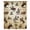 Brown, variant on Western Cowboys Sheer Curtains 45 Inches Long, Brown Vintage Country Cactus Light Filering Curtains, Breathable Simi Curtain Privacy Drapes for Kitchen Bathroom Lightweight Small Window Treatment