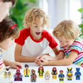 thumbnail image 4 of Set de 10 Figuras de Bloques de Construcción de Superhéroes – Personajes Clásicos de Acción, Mini Figuras de 4.5cm para Niños y Coleccionistas, 4 of 10