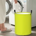 thumbnail image 4 of Goofa Yellow Printed Circular Hamper,Laundry Basket with Handles,Storage Baskets Foldable,Large Capacity Laundry Hamper-Medium, 4 of 8