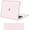 Chalk Pink, variant on MOSISO Compatible with MacBook Air 13 inch Case M5 2026 M4 2025 M3 M2 2024-2022 A3449 A3240 A3113 A2681, 2 in 1 Kit Crack-Resistant Hard Case with Soft TPU Bumper for MacBook Air 13.6